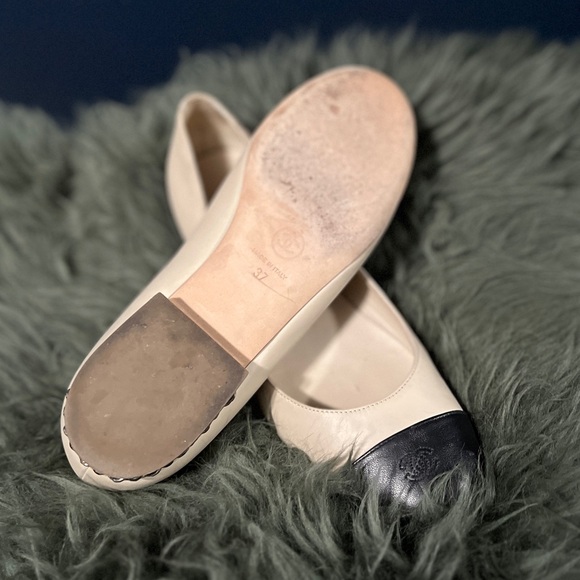 Chanel Toe Cap Flats - Picture 2 of 10